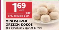 Mini pączek orzech, kokos
