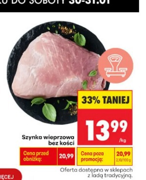 Szynka wieprzowa bez kości