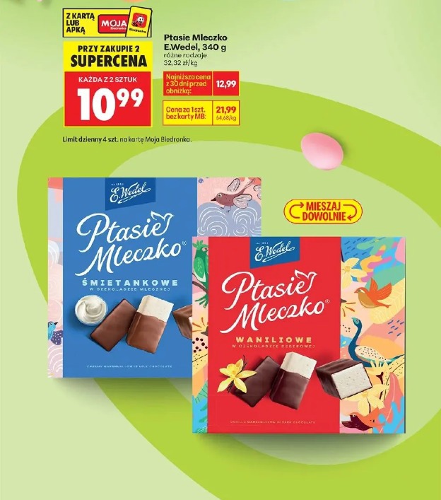 Ptasie Mleczko E.Wedel