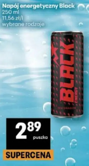 Napój energetyczny Black