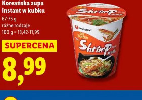 Nongshim Koreańska zupa instant w kubku