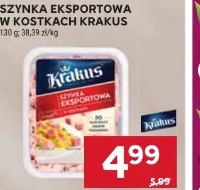 Szynka eksportowa w kostkach Krakus