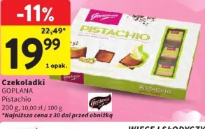 Czekoladki GOPLANA Pistachio