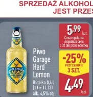 Piwo Garage Hard Lemon
