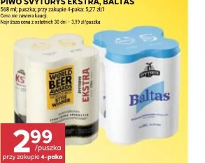 Piwo Švyturys Ekstra, Baltas
