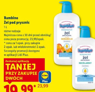 Bambino Żel pod prysznic