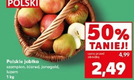 Polskie jabłka szampion, idared, jonagold