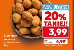 Ziemniaki wczesne jadalne