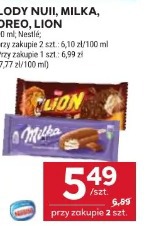 Lody Nuii, Milka, Oreo, Lion Nestlé