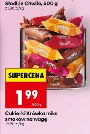 Cukierki Krówka miks smaków na wagę