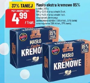 Masło ekstra kremowe 85% Lumiko