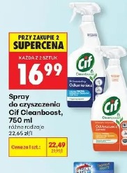 Spray do czyszczenia Cif Cleanboost
