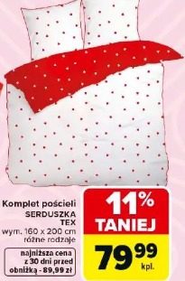 Komplet pościeli Serduszka TEX