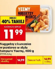 Nuggetsy z kurczaka w panierce w stylu tempura Yeemy
