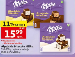 Alpejskie Mleczko Milka