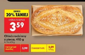 Chleb rodzinny z pieca