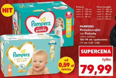 Pampers pieluchomajtki lub pieluchy