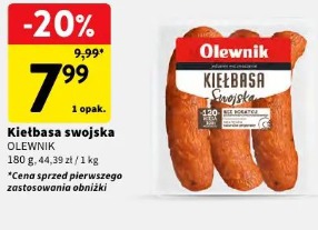 Kiełbasa swojska OLEWNIK