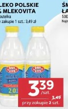 Mleko polskie 2% Mlekovita
