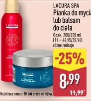 Lacura Spa Pianka do mycia lub balsam do ciała