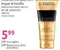 Eveline Cosmetics Argan & Vanilla luksusowy krem-serum do rąk i paznokci