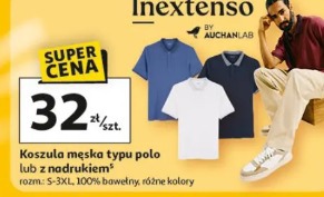 Koszula męska typu polo lub z nadrukiem