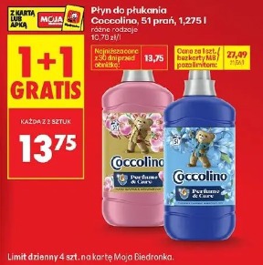 Płyn do płukania Coccolino