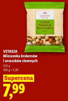 Vitasia Mieszanka krakersów i orzeszków ziemnych