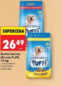 Sucha karma dla psa Puffi