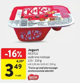 Jogurt KITKAT NESTLE