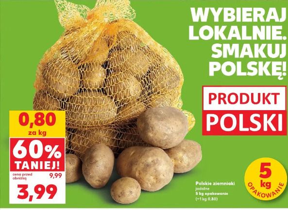 Polskie ziemniaki jadalne