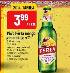 Piwo Perła mango z marakują 4%
