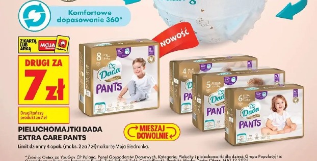 Pieluchomajtki Dada Extra Care Pants