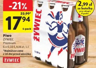Piwo Żywiec Premium