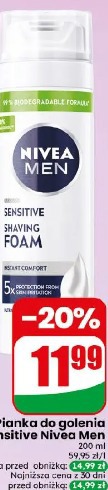 Pianka do golenia Sensitive Nivea Men