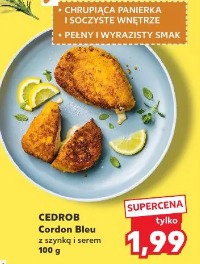 Cedrob Cordon Bleu z szynką i serem