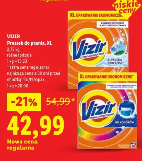 Proszek do prania Vizir XL