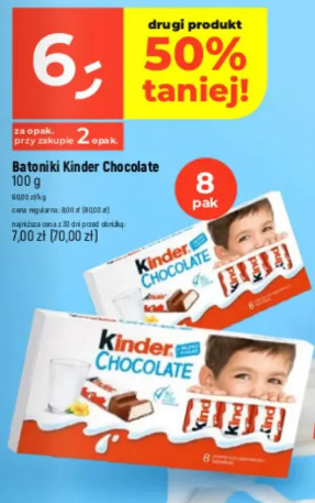 Batoniki Kinder Chocolate