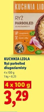 Kuchnia Lidla Ryż parboiled długoziarnisty