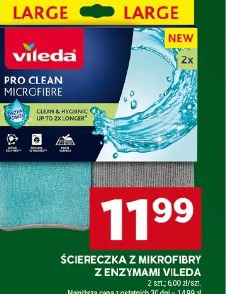 Ściereczka z mikrofibry z enzymami Vileda