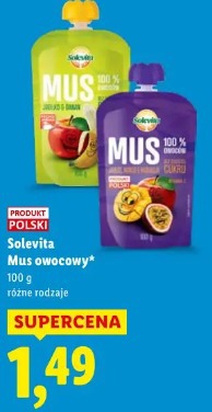 Solevita Mus owocowy