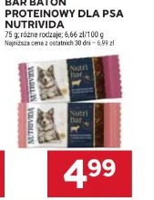 Bar baton proteinowy dla psa NutriVita