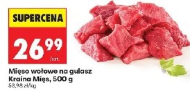 Mięso wołowe na gulasz Kraina Mięs