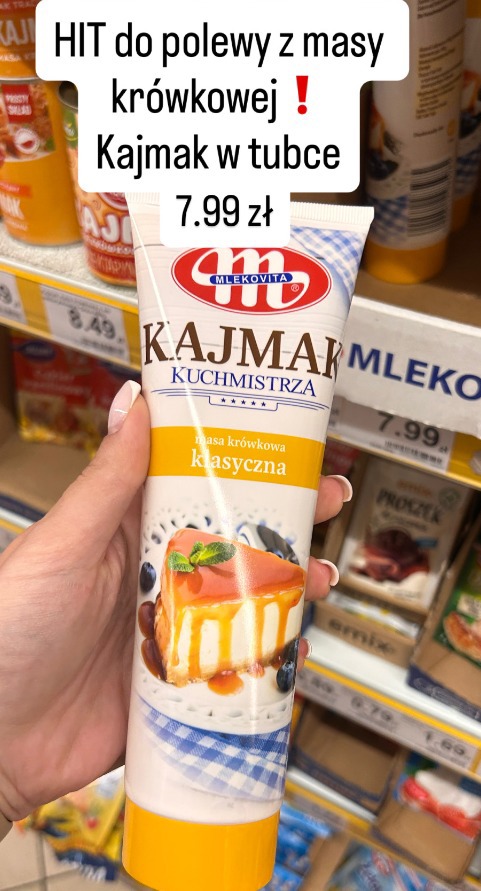 Mlekovita kajmak kuchmistrza masa krówkowa klasyczna