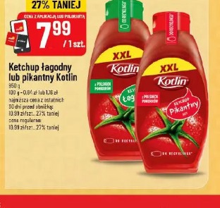 Ketchup łagodny lub pikantny Kotlin