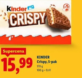 Kinder Crispy, 5-pak