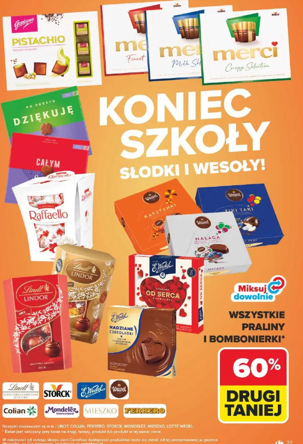 Wszystkie praliny i bombonierki