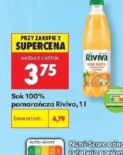 Sok 100% pomarańcza Riviva