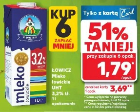 Łowicz Mleko łowickie UHT 3,2%