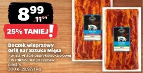 Boczek wieprzowy Grill Bar Sztuka Mięsa